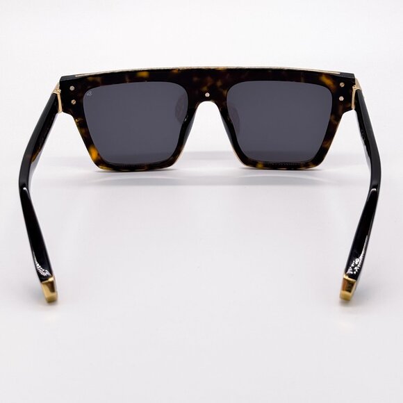 NEW PHILIPP PLEIN ICON SPP108M 0722 HAVANA UNISEX SUNGLASSES PHILIPP PLEIN - Picture 6 of 11